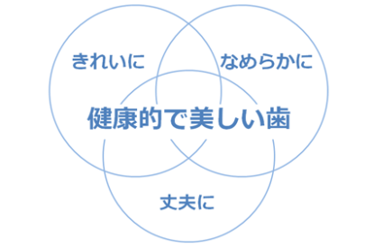 きれいに、なめらかに、丈夫に。健康的で美しい歯